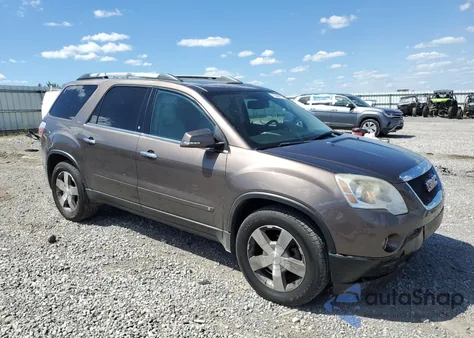 2010 GMC Acadia Slt-1 from USA, damaged, VIN 1GKLVMED3AJ107853